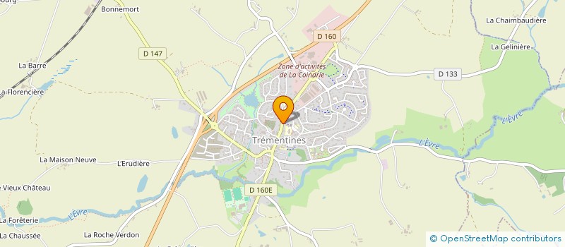 localisation de l'entreprise MADAME CHRISTELLE GRIMAUD  TREMENTINES