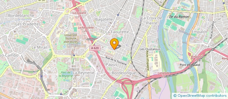 localisation de l'entreprise MADAME CHRISTELLE GUARDIOLA à TOULOUSE