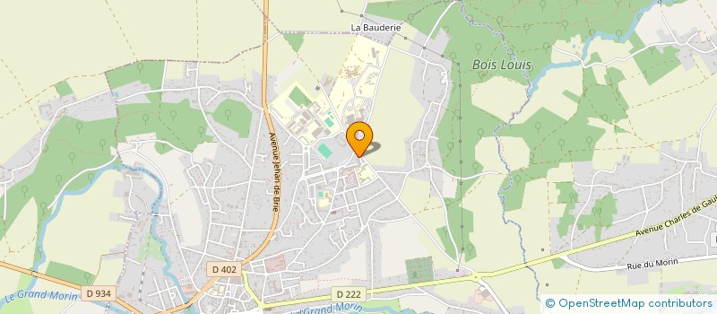 localisation de l'entreprise MADAME CHRISTELLE GUELLAEN à COULOMMIERS