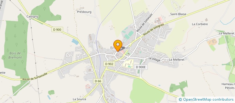 localisation de l'entreprise MADAME CHRISTELLE GUERIN à BRICQUEBEC-EN-COTENTIN