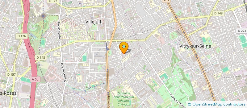 localisation de l'entreprise MADAME CHRISTELLE GUIGUILLOUET à VILLEJUIF