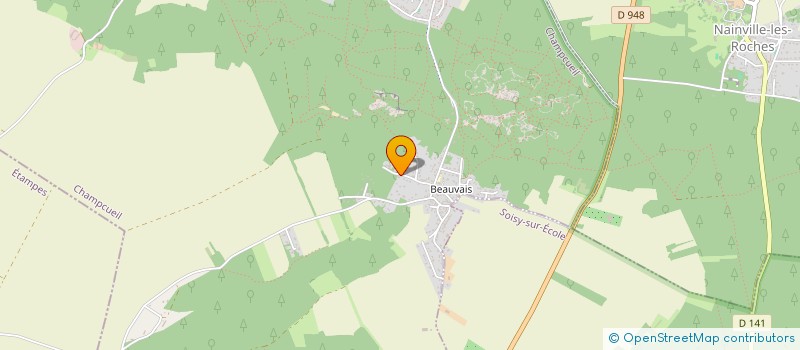 localisation de l'entreprise MADAME CHRISTELLE GUILCOU  CHAMPCUEIL