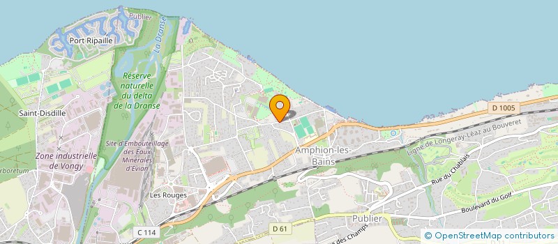 localisation de l'entreprise MADAME CHRISTELLE GUILLERME  PUBLIER