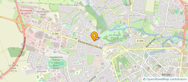 localisation de l'entreprise MADAME CHRISTELLE GUISGAND  SOUCHEZ