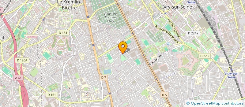 localisation de l'entreprise MADAME CHRISTELLE GUO à VITRY-SUR-SEINE