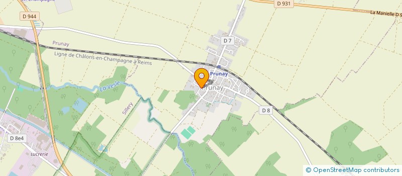 localisation de l'entreprise MADAME CHRISTELLE HACHET  PRUNAY