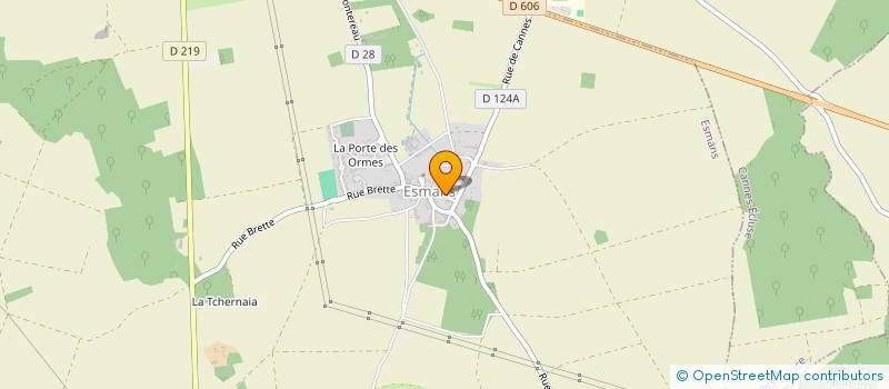 localisation de l'entreprise MADAME CHRISTELLE HAPPY TCHIAKO  ESMANS