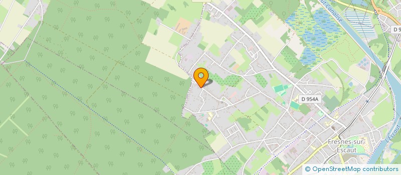 localisation de l'entreprise MADAME CHRISTELLE HENNIQUAU  FRESNES-SUR-ESCAUT