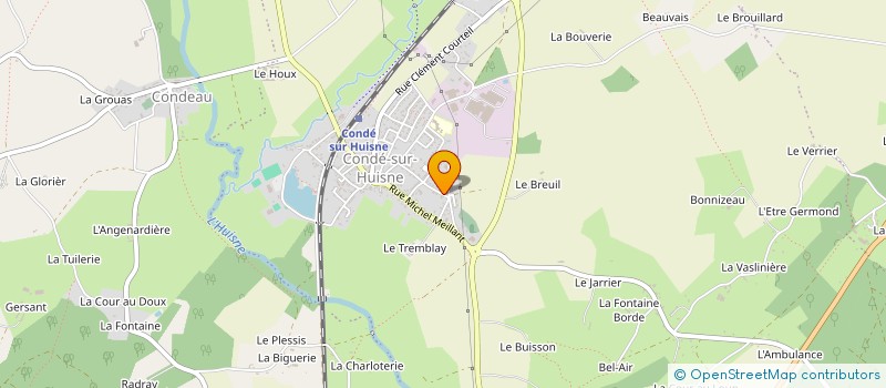 localisation de l'entreprise MADAME CHRISTELLE HERREWYN à SABLONS-SUR-HUISNE