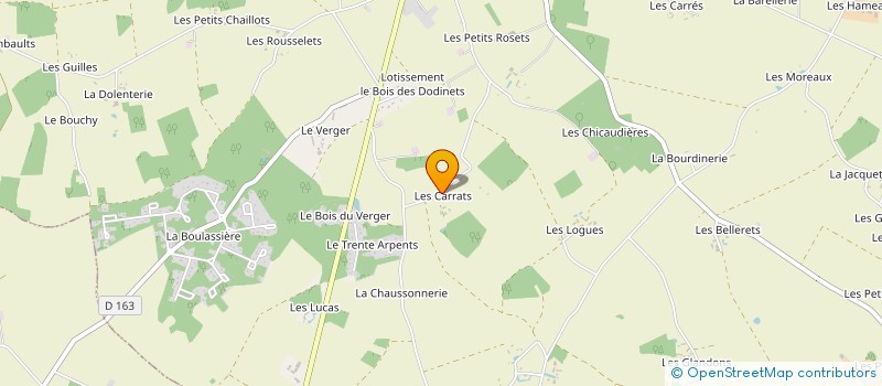 localisation de l'entreprise MADAME CHRISTELLE HERVE à CHUELLES