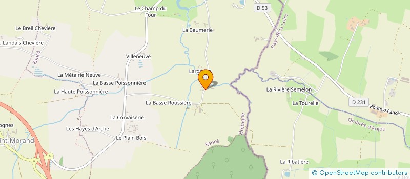 localisation de l'entreprise MADAME CHRISTELLE HERVOCHON  MARTIGNE-FERCHAUD