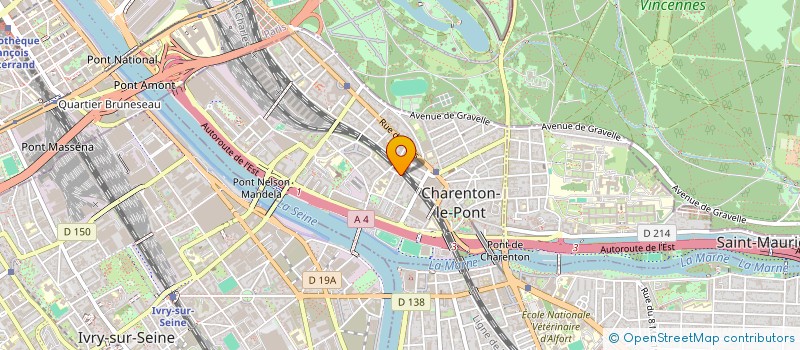 localisation de l'entreprise MADAME CHRISTELLE HIRIART  CHARENTON-LE-PONT