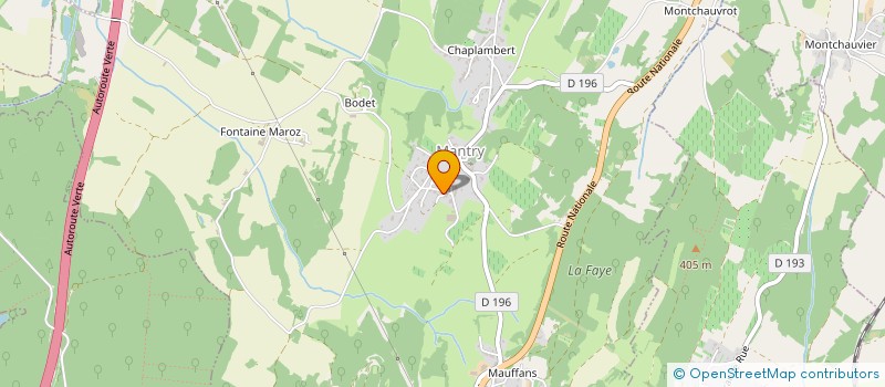 localisation de l'entreprise MADAME CHRISTELLE HIRN  MANTRY