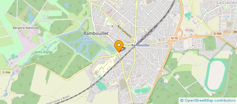 localisation de l'entreprise MADAME CHRISTELLE HUET  RAMBOUILLET
