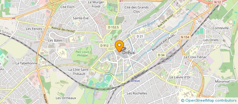 localisation de l'entreprise MADAME CHRISTELLE IBRAHIM à DREUX