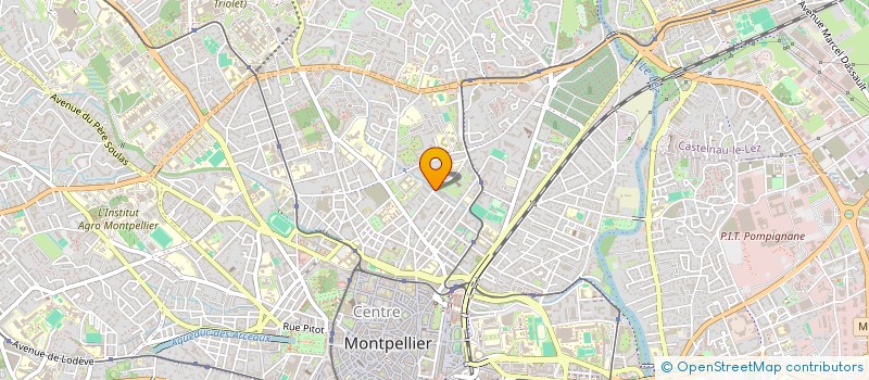 localisation de l'entreprise MADAME CHRISTELLE IBRAHIM  MONTPELLIER