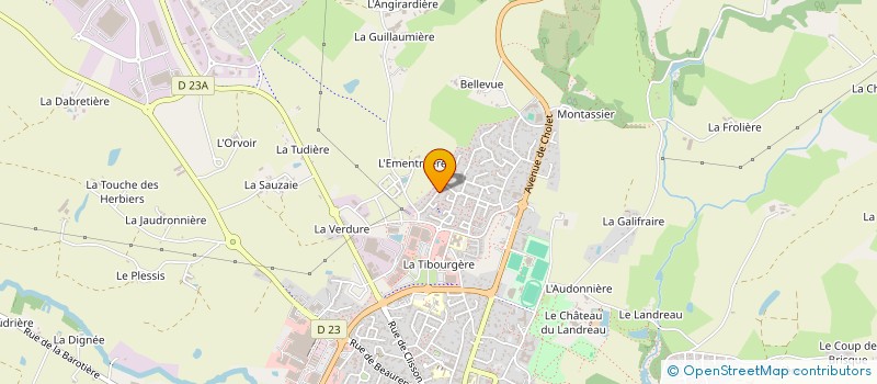 localisation de l'entreprise MADAME CHRISTELLE IRLES à LES HERBIERS