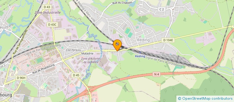 localisation de l'entreprise MADAME CHRISTELLE ISCH  VALFF