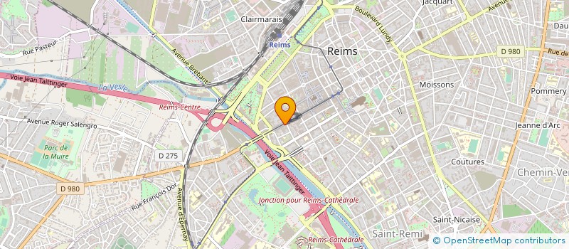 localisation de l'entreprise MADAME CHRISTELLE JACOB à REIMS