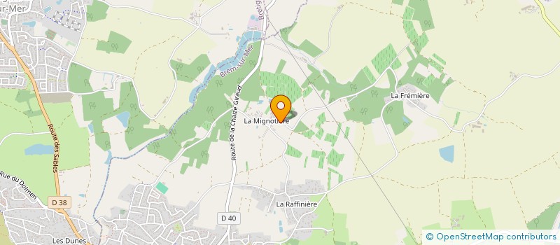 localisation de l'entreprise MADAME CHRISTELLE JOLLY à BREM-SUR-MER