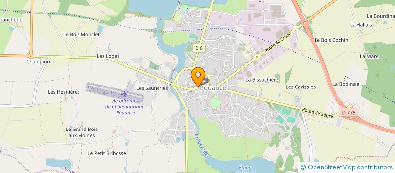 localisation de l'entreprise MADAME CHRISTELLE JOUANNIC  OMBREE D'ANJOU