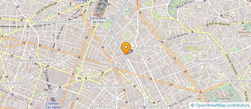 localisation de l'entreprise MADAME CHRISTELLE JOUBERT  PARIS