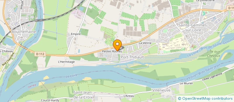 localisation de l'entreprise MADAME CHRISTELLE JOUET à SAINTE-GEMMES-SUR-LOIRE