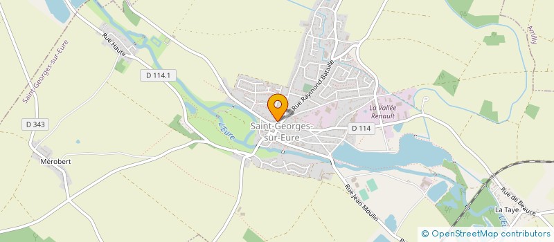 localisation de l'entreprise MADAME CHRISTELLE JOUSSET à SAINT-GEORGES-SUR-EURE