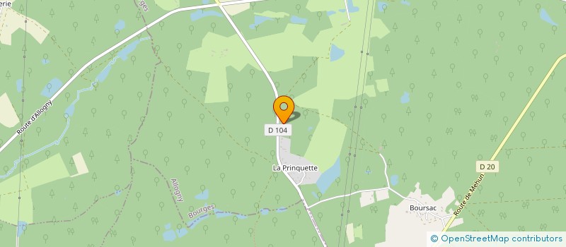 localisation de l'entreprise MADAME CHRISTELLE JOVIN  ALLOGNY