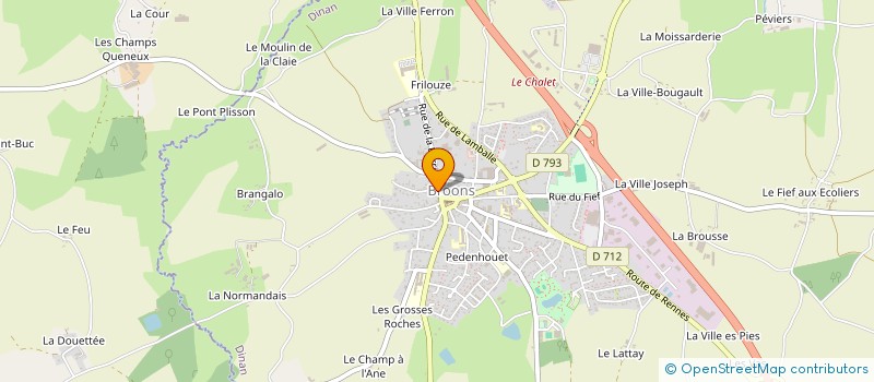 localisation de l'entreprise MADAME CHRISTELLE JULIEN à BROONS