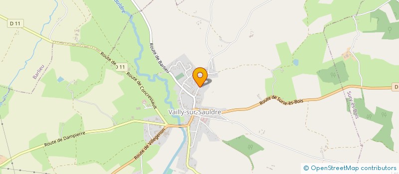 localisation de l'entreprise MADAME CHRISTELLE JUNGBLUTH  VAILLY-SUR-SAULDRE