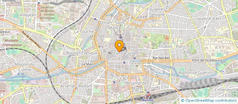 localisation de l'entreprise MADAME CHRISTELLE JURADO  RENNES