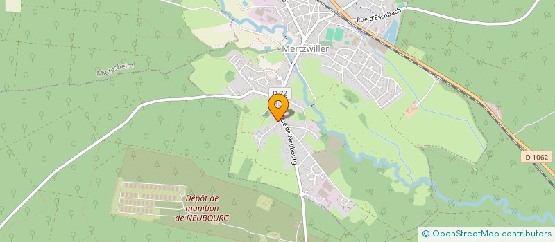 localisation de l'entreprise MADAME CHRISTELLE KLIEBER  MERTZWILLER