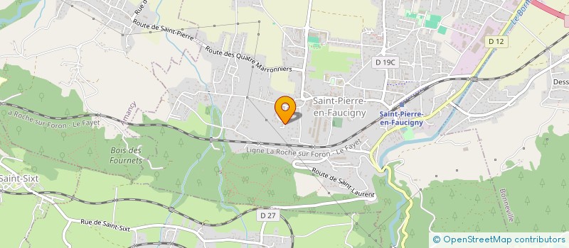 localisation de l'entreprise MADAME CHRISTELLE KORCHI  SAINT-PIERRE-EN-FAUCIGNY