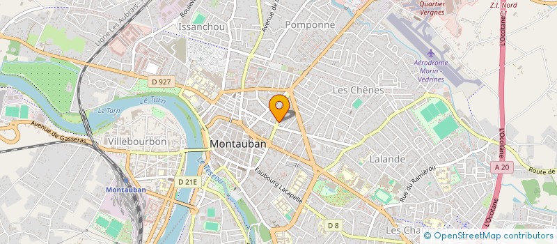 localisation de l'entreprise MADAME CHRISTELLE KPADE  MONTECH