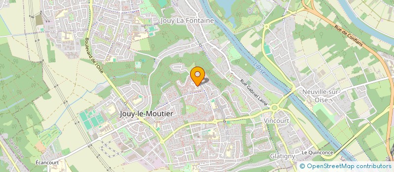 localisation de l'entreprise MADAME CHRISTELLE KRAEMER à JOUY-LE-MOUTIER