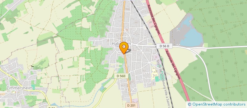 localisation de l'entreprise MADAME CHRISTELLE KREMPPER  DIETWILLER