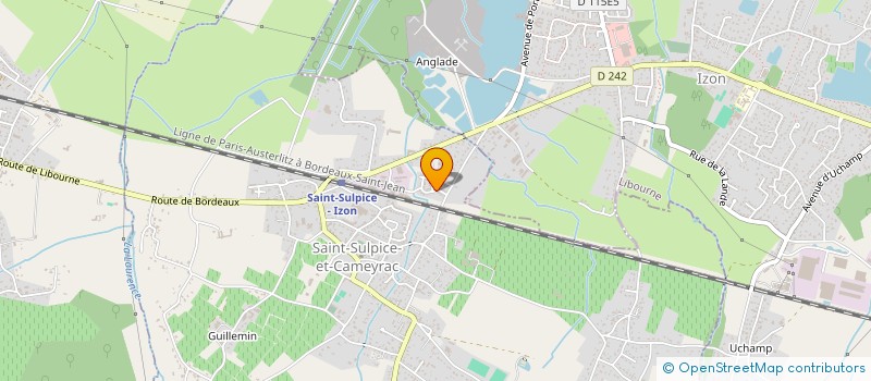 localisation de l'entreprise MADAME CHRISTELLE LACOUR  SAINT-SULPICE-ET-CAMEYRAC