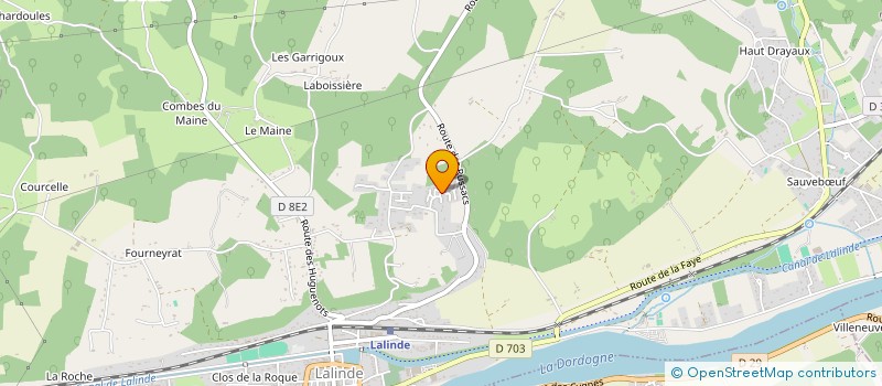 localisation de l'entreprise MADAME CHRISTELLE LAGARDE à BERGERAC