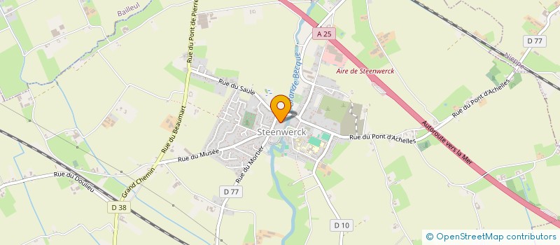 localisation de l'entreprise MADAME CHRISTELLE LAMACQ  STEENWERCK