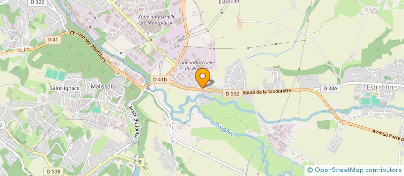 localisation de l'entreprise MADAME CHRISTELLE LAMBERT  ESTRABLIN