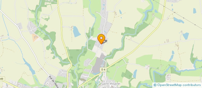 localisation de l'entreprise MADAME CHRISTELLE LAMBERT  TALMONT-SAINT-HILAIRE