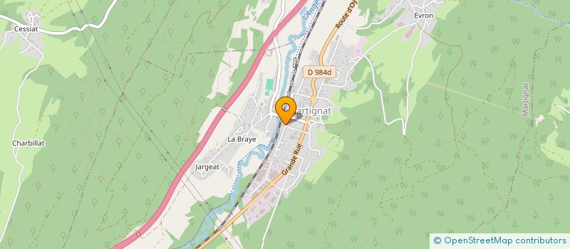 localisation de l'entreprise MADAME CHRISTELLE LAMBOLEY  MARTIGNAT