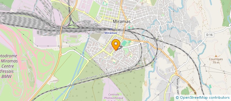 localisation de l'entreprise MADAME CHRISTELLE LAMBOTIN  MIRAMAS