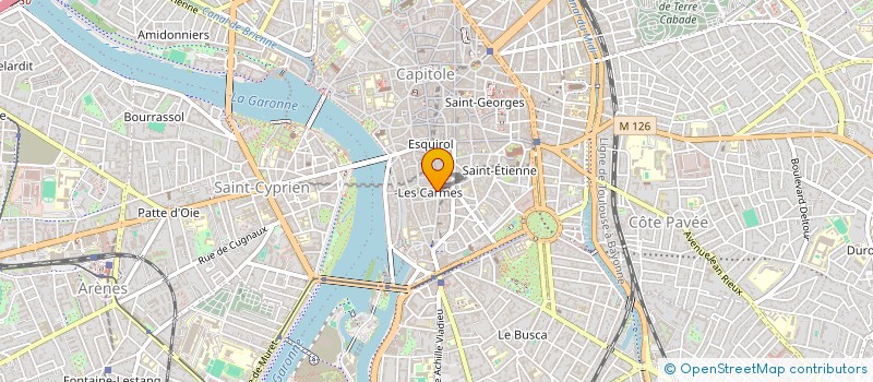 localisation de l'entreprise MADAME CHRISTELLE LAPIERRE  TOULOUSE