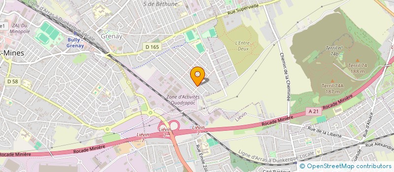 localisation de l'entreprise MADAME CHRISTELLE LAPLACE  GRENAY