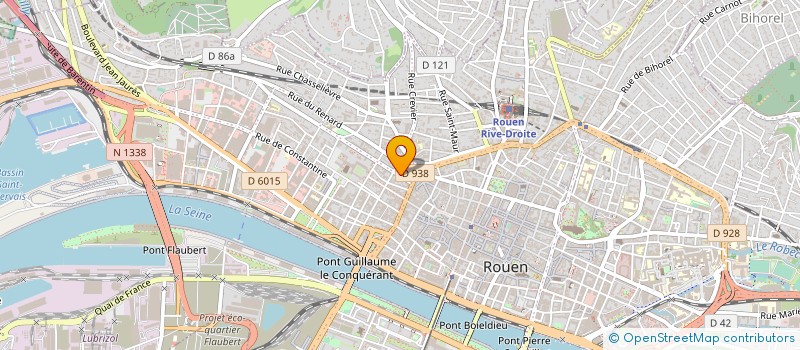 localisation de l'entreprise MADAME CHRISTELLE LAPORTE  ROUEN