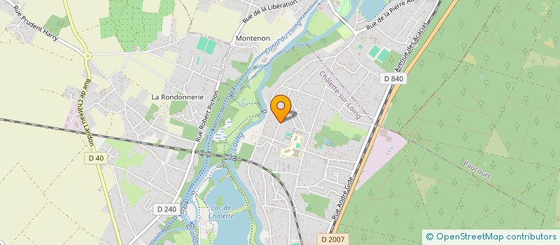 localisation de l'entreprise MADAME CHRISTELLE LAPORTE à CHALETTE-SUR-LOING