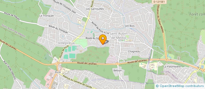 localisation de l'entreprise MADAME CHRISTELLE LARANT  SAINT-AUBIN-DE-MEDOC