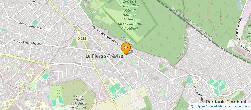 localisation de l'entreprise MADAME CHRISTELLE LARCHER à LE PLESSIS-TREVISE